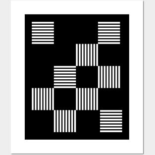 Minimalist geometric abstract art Aesthetic Posters and Art